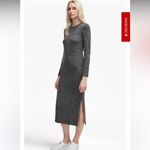 French connection sweater bodycon midi dress